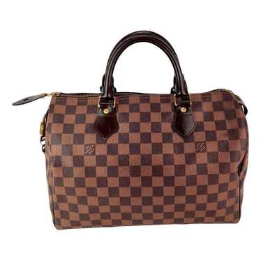 Louis Vuitton Speedy leather satchel