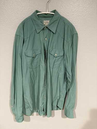 J.Crew Western fine wale corduroy shirt