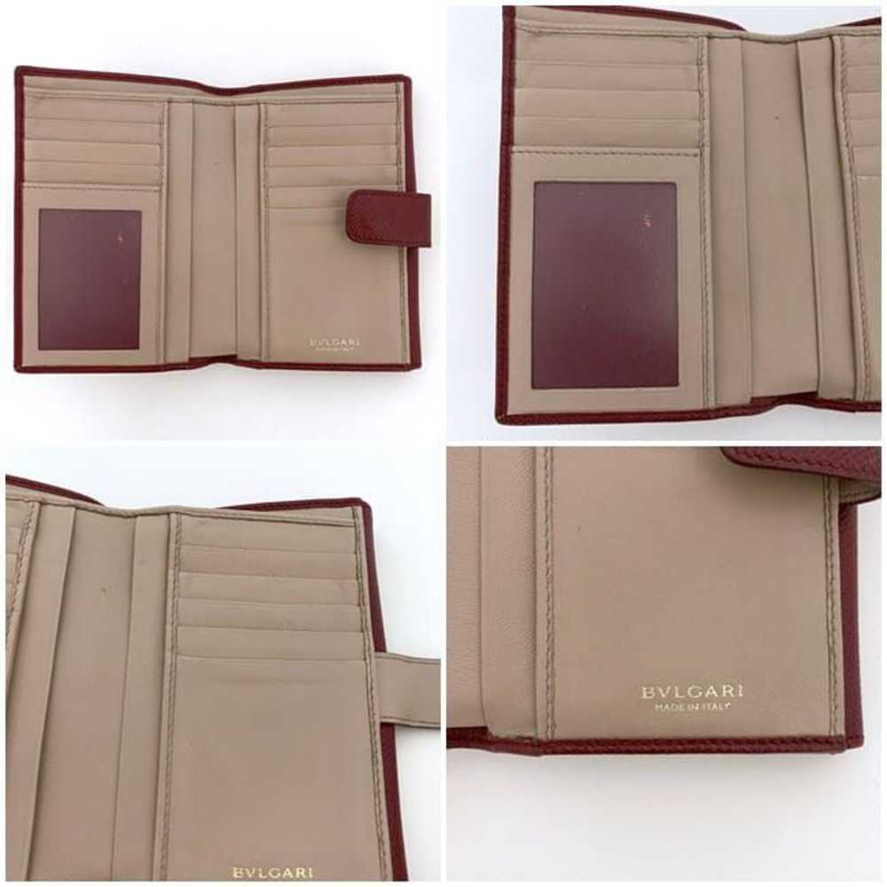 Bvlgari BVLGARI Bi-fold Wallet Bordeaux ec-20652 … - image 10