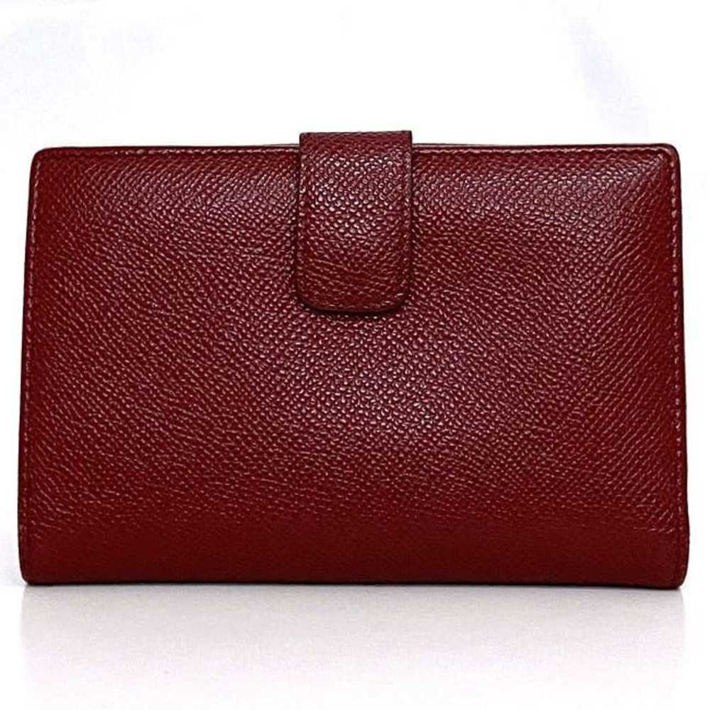 Bvlgari BVLGARI Bi-fold Wallet Bordeaux ec-20652 … - image 3