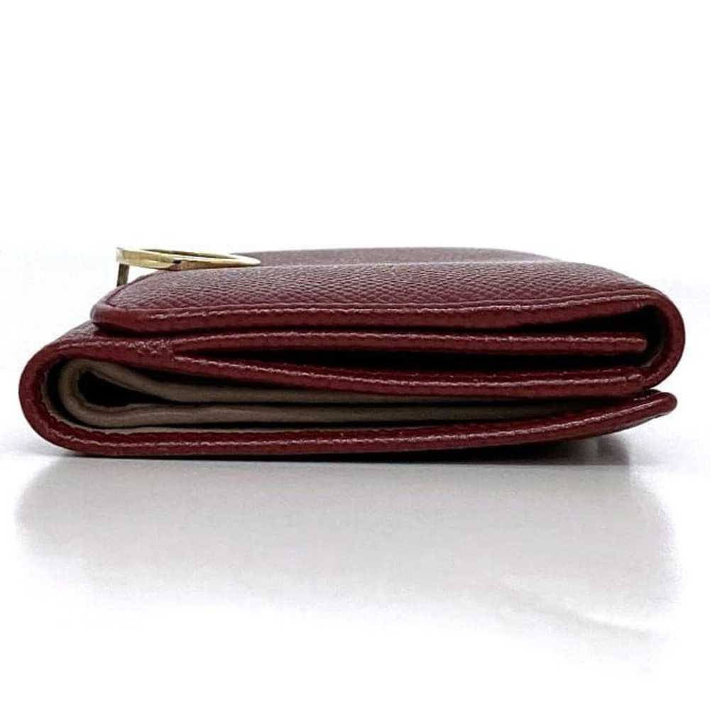 Bvlgari BVLGARI Bi-fold Wallet Bordeaux ec-20652 … - image 4