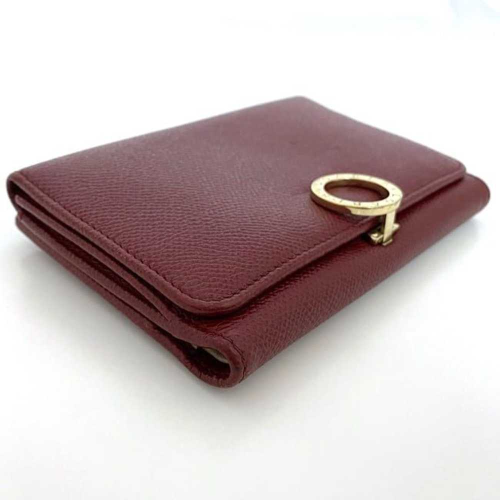 Bvlgari BVLGARI Bi-fold Wallet Bordeaux ec-20652 … - image 5