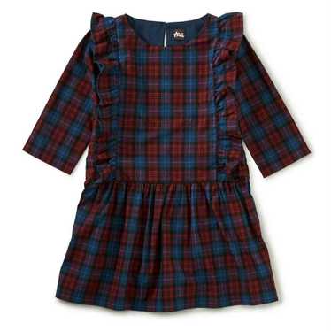 Tea Collection *NEW* Tea Size 3 Family Plaid Dress