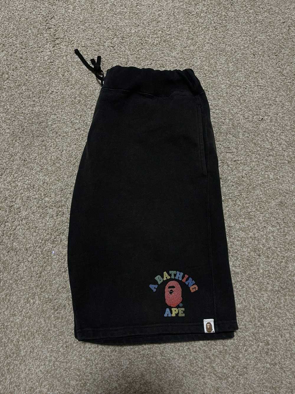 Bape Bape Multi Color Logo Shorts - image 2