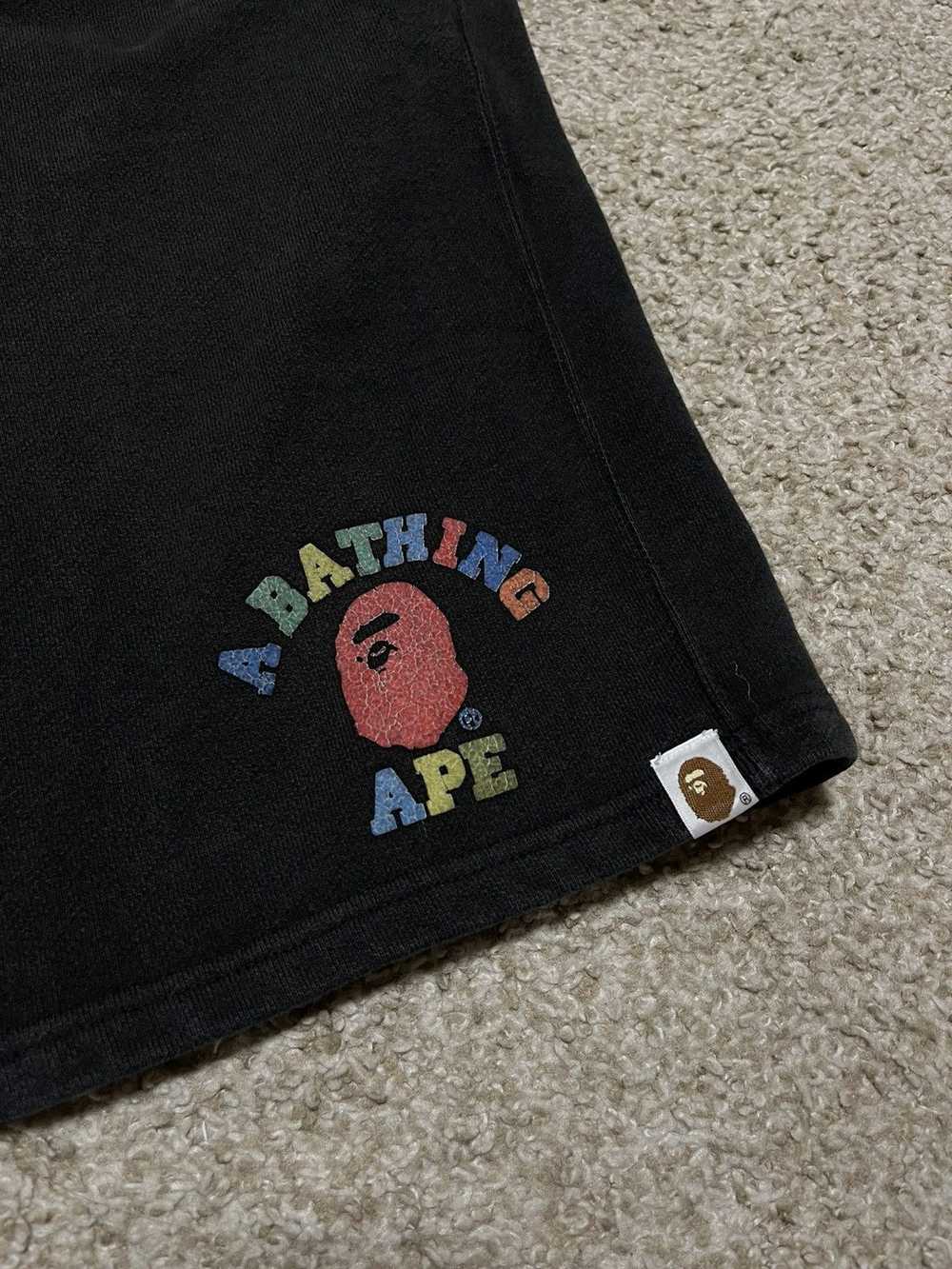 Bape Bape Multi Color Logo Shorts - image 4