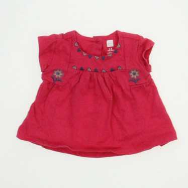 Tea Collection Tea Girls Pink T-Shirt Size: 3-6 M… - image 1