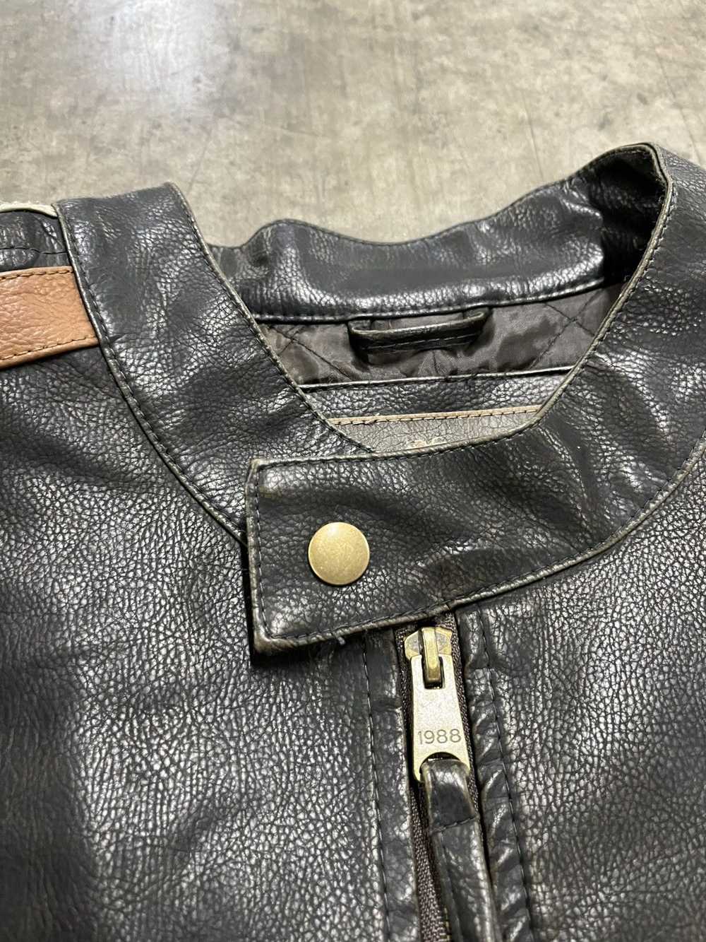 Leather Jacket × Streetwear × Vintage Leather mot… - image 10