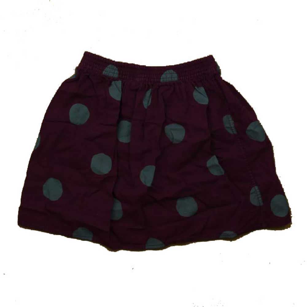 Tea Collection Tea Girls Purple Polka Dots Skirt … - image 1