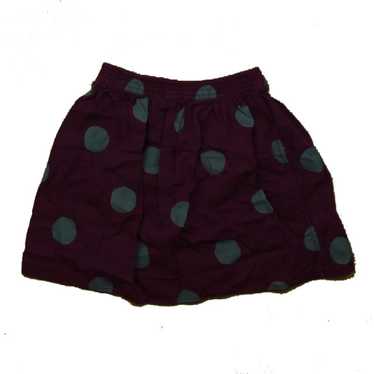 Tea Collection Tea Girls Purple Polka Dots Skirt … - image 1