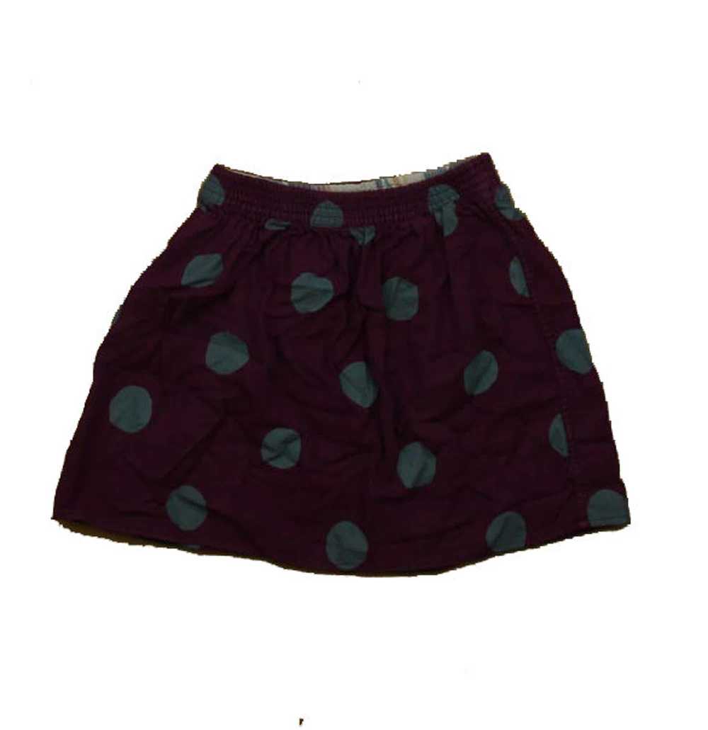 Tea Collection Tea Girls Purple Polka Dots Skirt … - image 2