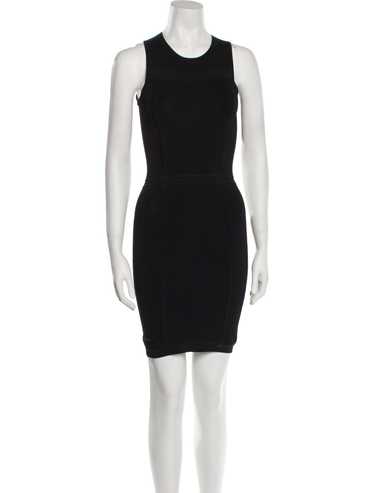 A.L.C. A.l.c. Sheath Dress Black Cutout Accent Sl… - image 1