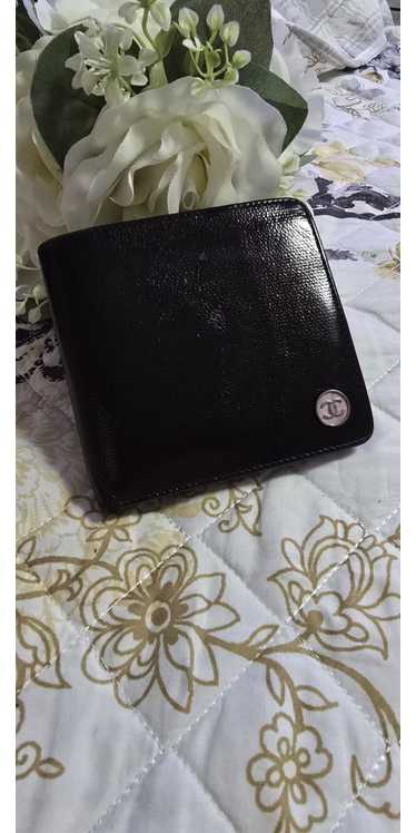 Chanel Leather Flap Black Wallet