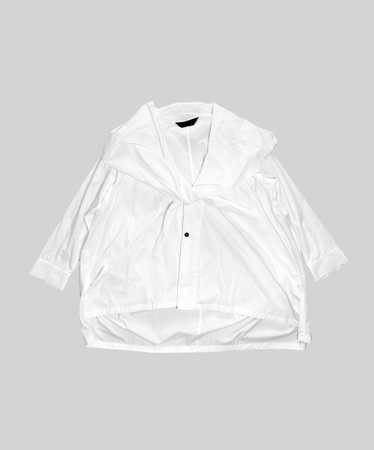 Moyuru Drape Collar Shirt - image 1