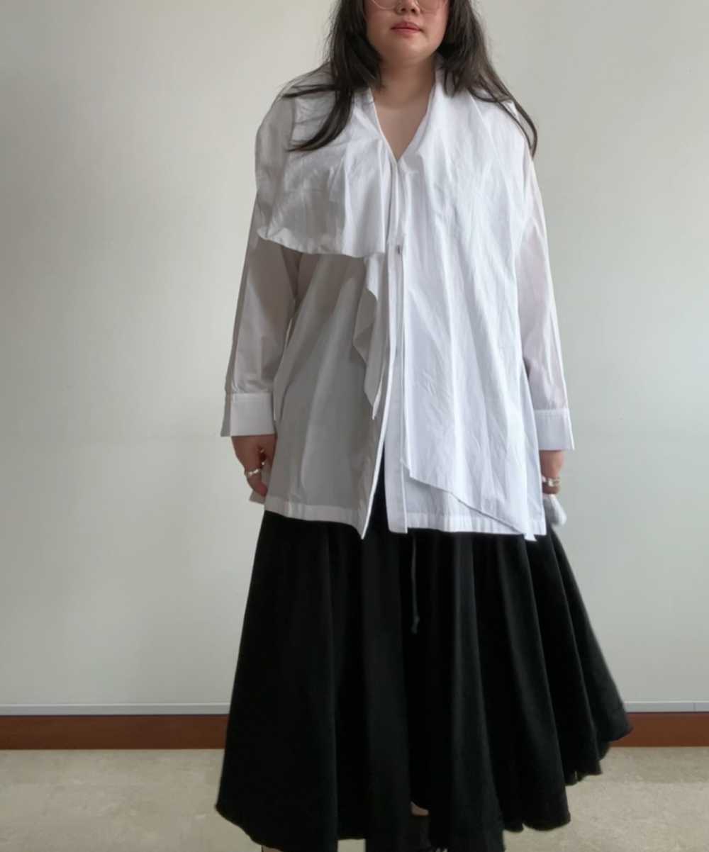 Moyuru Drape Collar Shirt - image 6