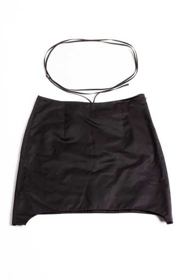 Helmut Lang Black Mini Skirt