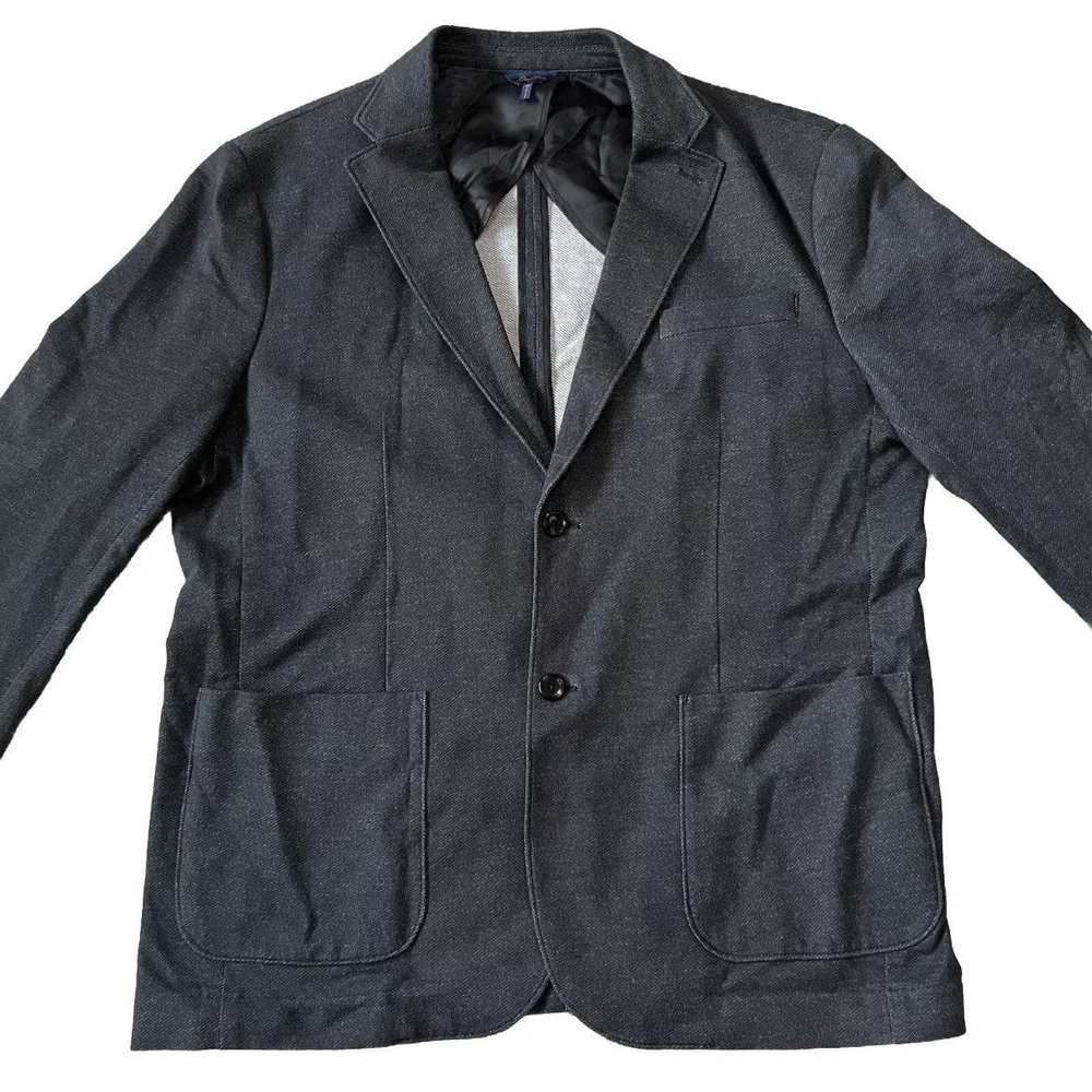 Good Man Goodman Brand Cotton Coat Suit Casual Bl… - image 2