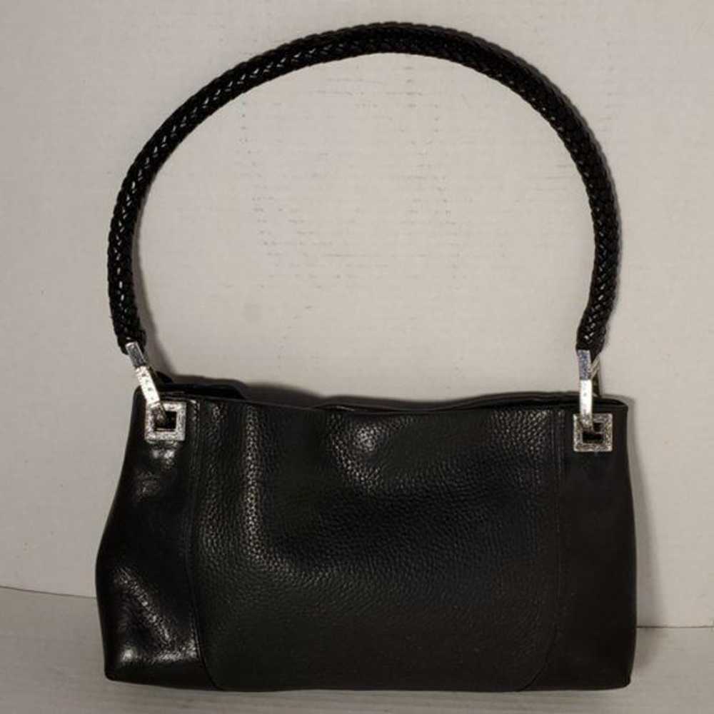 Brighton VINTAGE Brighton Isadora Bag Black Pebbl… - image 3