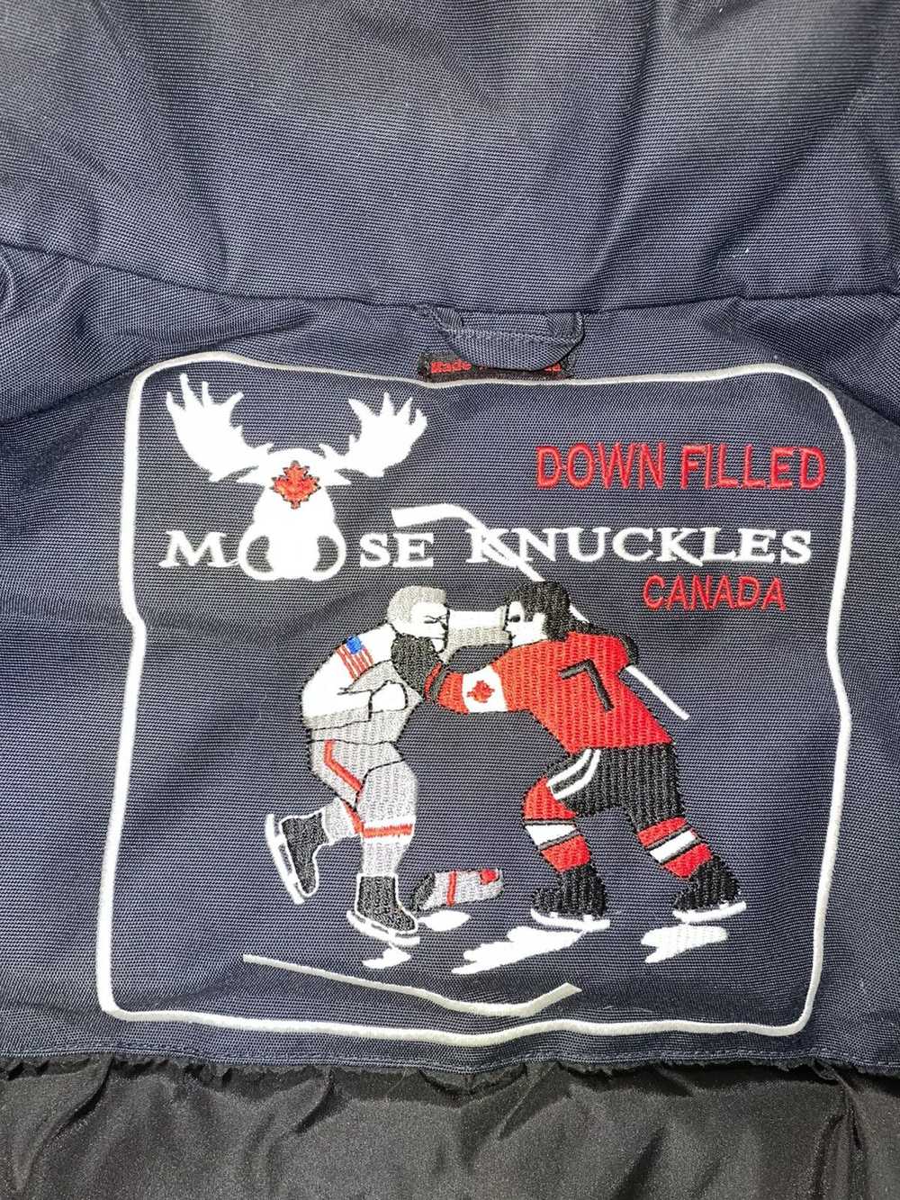 Moose Knuckles Moose Knuckles Navy Bomber - image 9