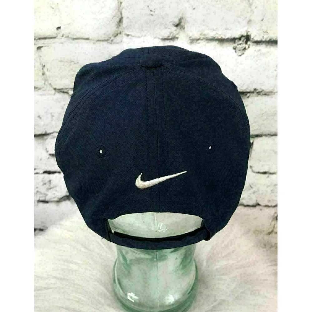 Nike Mens Navy Blue Adjustable Baseball Cap with … - image 4