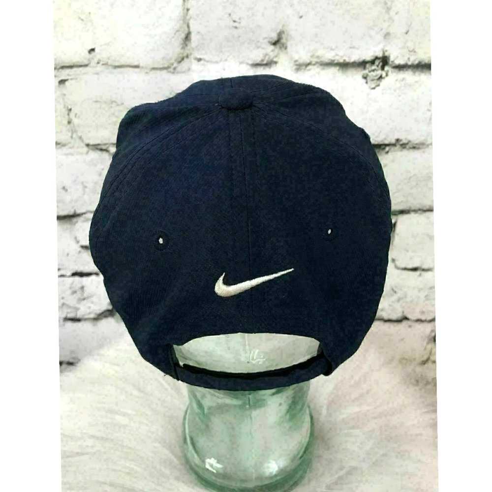 Nike Mens Navy Blue Adjustable Baseball Cap with … - image 5