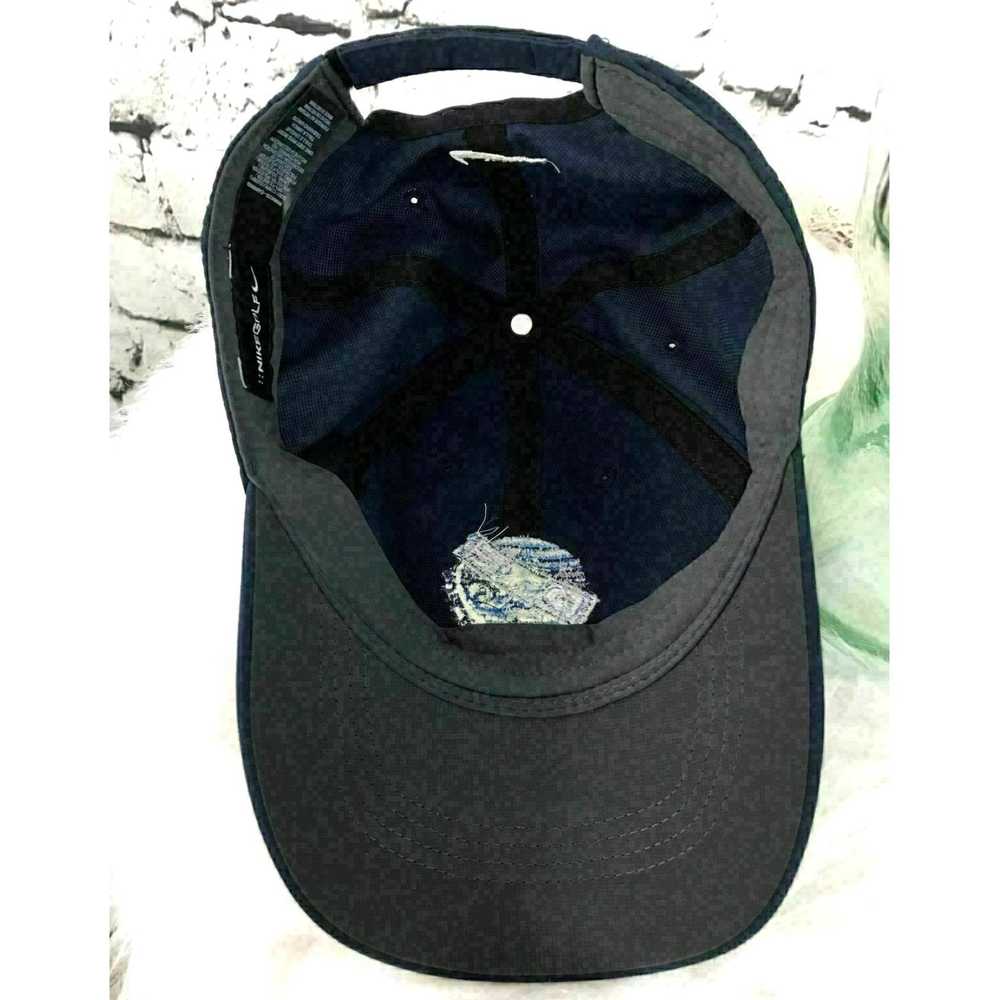 Nike Mens Navy Blue Adjustable Baseball Cap with … - image 6