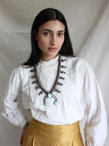 Navajo Squash Blossom Necklace