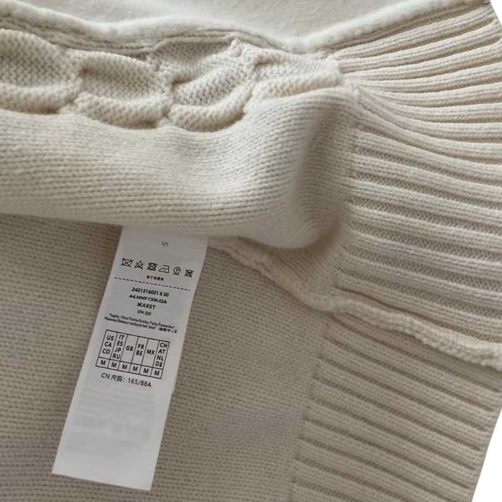 Product Details Max Mara White Mico Wool and Cash… - image 5