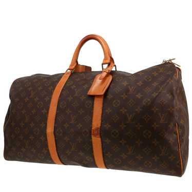 Louis Vuitton Keepall 55 travel bag in brown mono… - image 1