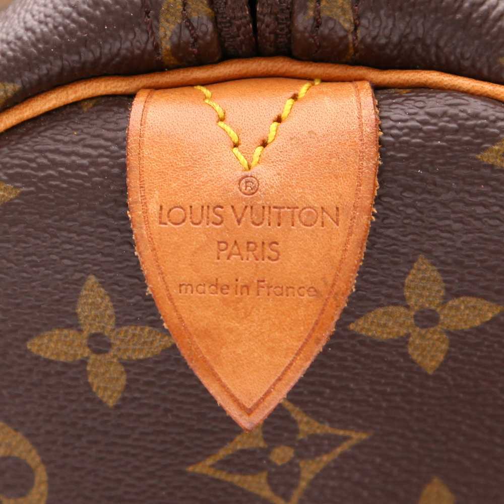 Louis Vuitton Keepall 55 travel bag in brown mono… - image 7