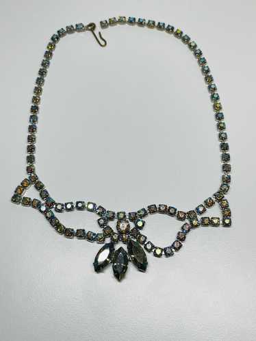 1950’s AB Rhinestone Necklace - image 1