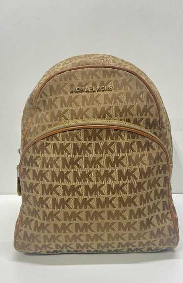 Michael Kors MK Rhea Logo Signature Canvas Backpac