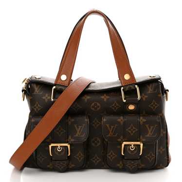 LOUIS VUITTON Monogram Manhattan NM Caramel