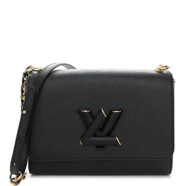 LOUIS VUITTON Epi Twist Shoulder Bag MM Matte Bla… - image 1