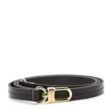 LOUIS VUITTON Calfskin Shoulder Strap Brown - image 1