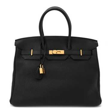 HERMES Togo Birkin 35 Black