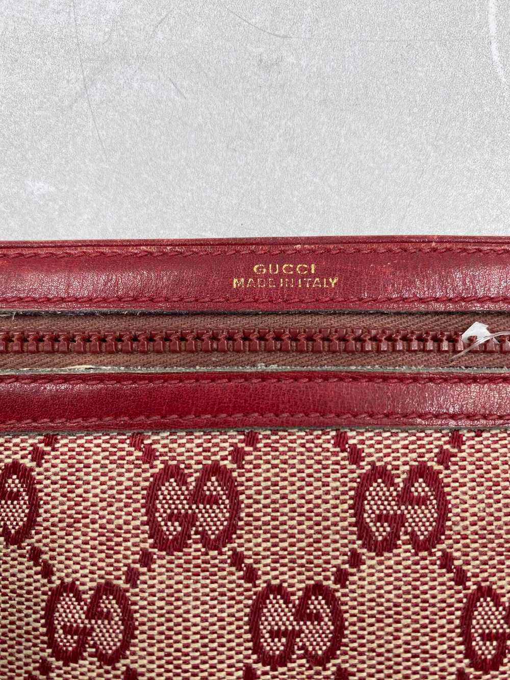 Authentic Gucci Old Sherry Line Leather Clutch Bag - image 4