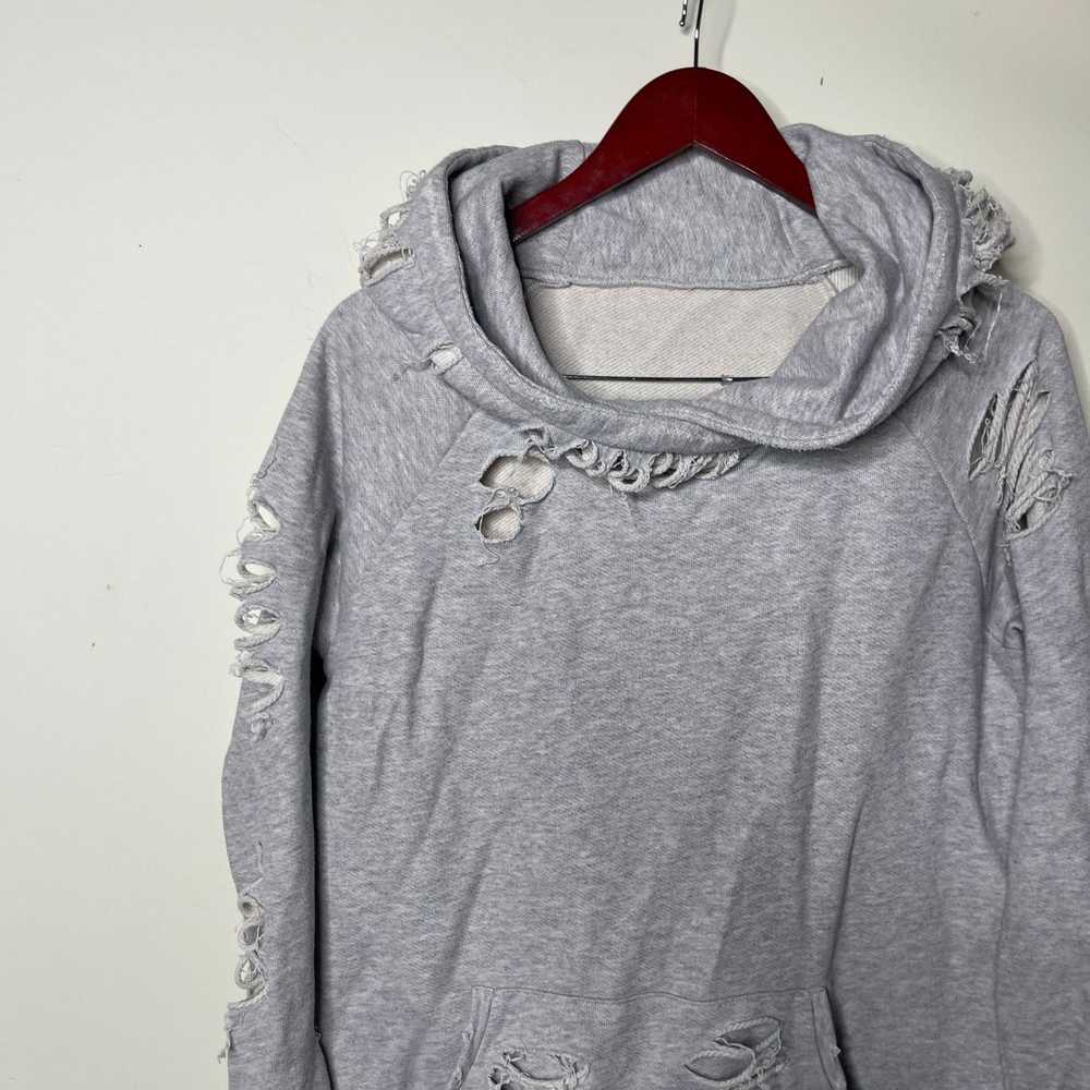 Alo Yoga Alo yoga distressed hooded sweatshirt li… - image 6