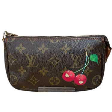 LOUIS VUITTON/Pouch/Monogram/Leather/BRW/X TAKASH… - image 1