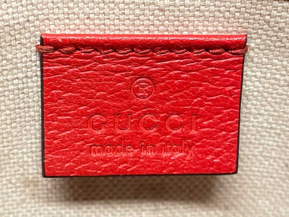 GUCCI/Bag/OS/Monogram/Leather/RED/Apple Bag - image 4