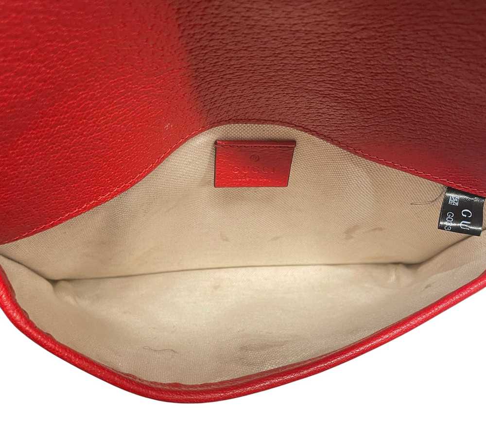 GUCCI/Bag/OS/Monogram/Leather/RED/Apple Bag - image 5