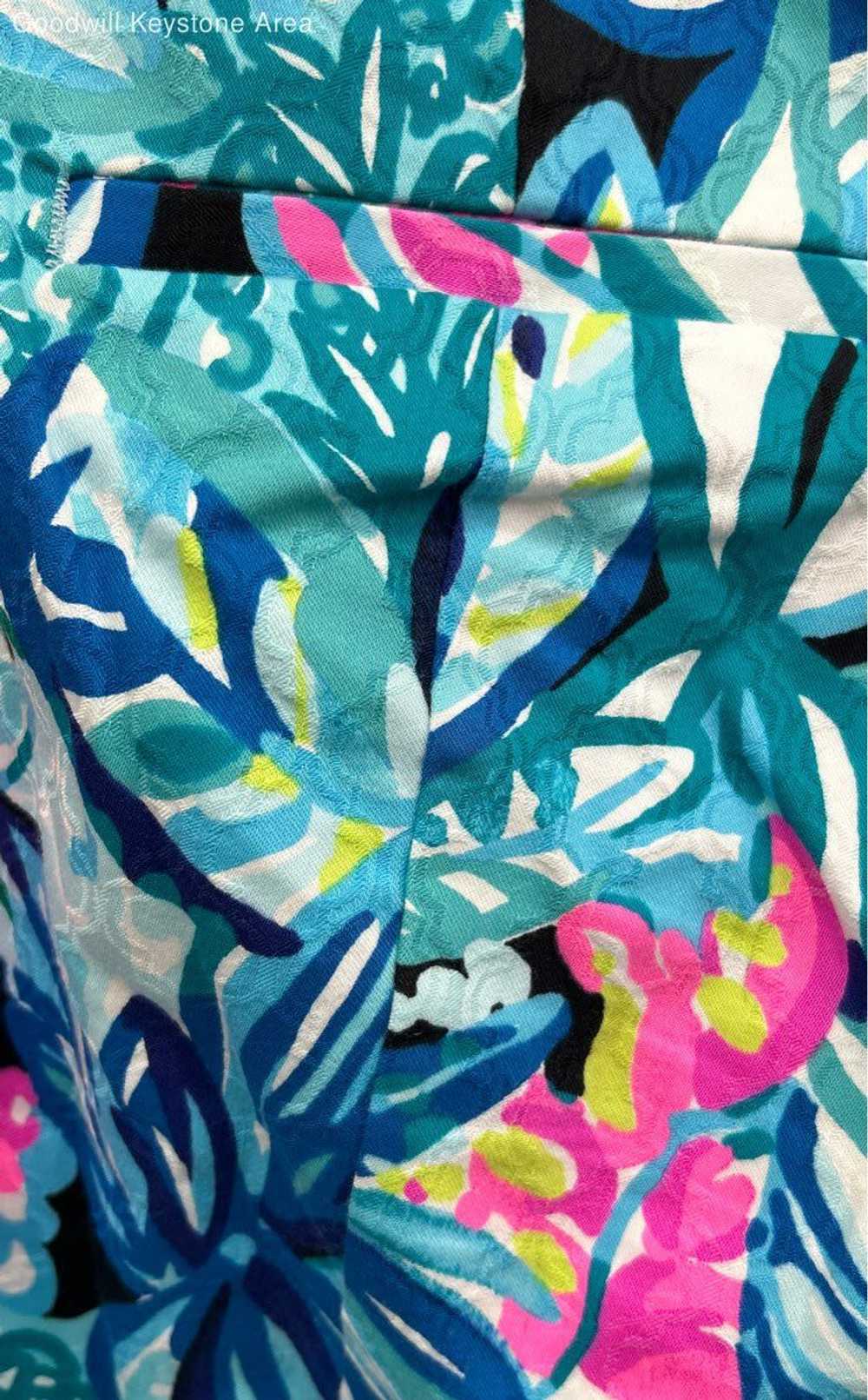 Women's Lilly Pulitzer Tropical Print Capri Pants… - image 3