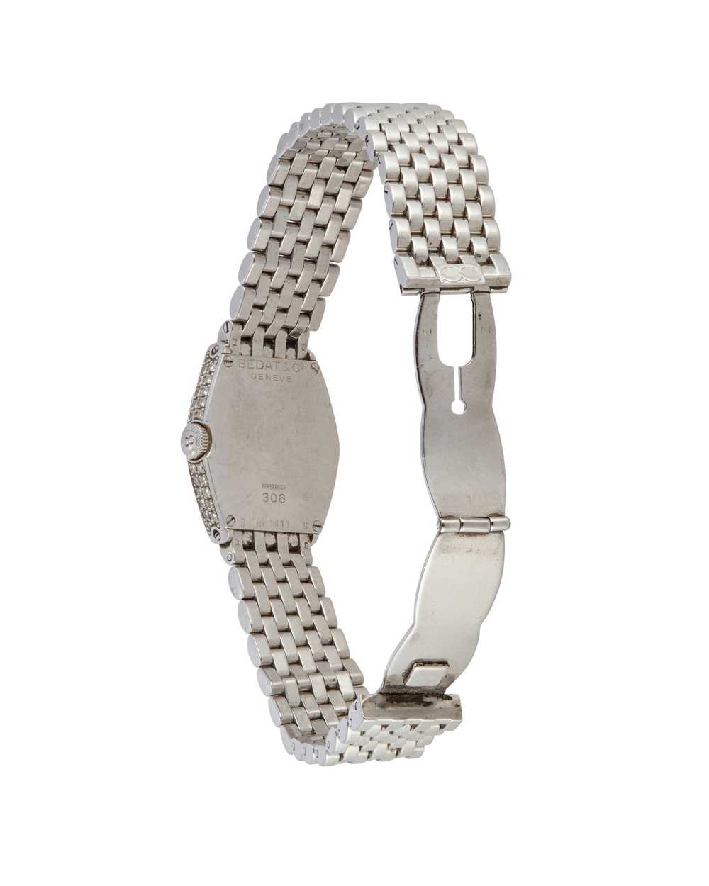 Bedat & Co.: A White Gold and Diamond Wristwatch - image 2