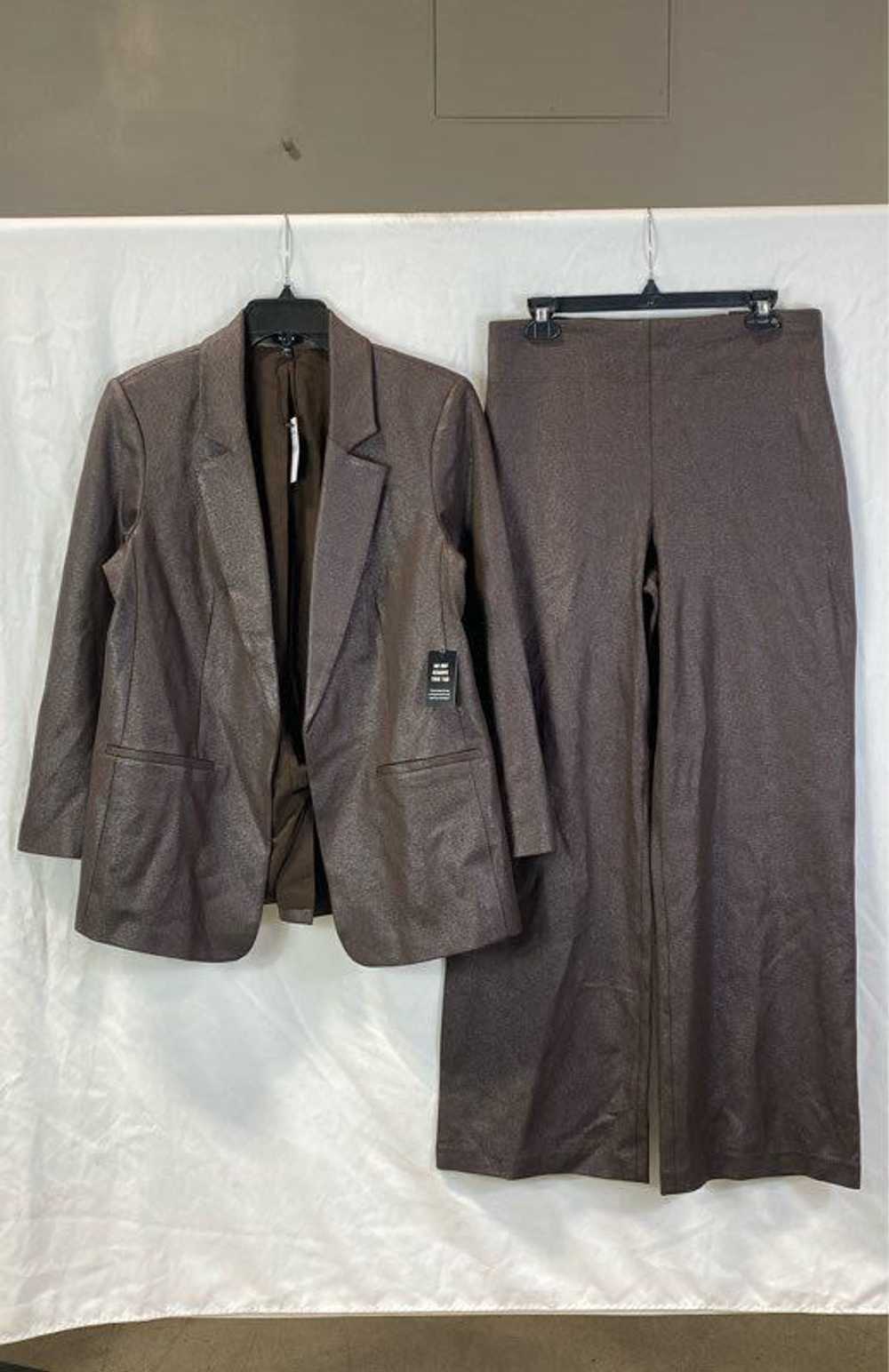 NWT Express Womens Brown Columnist Blazer And Pan… - image 1