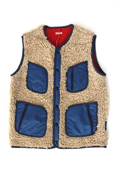 Kapital Shearling Pockets Vest