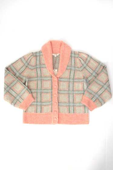 LoveShackFancy Magnolia Check Cardigan