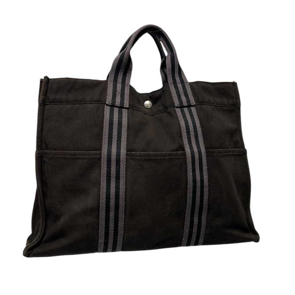 HERMES/Tote Bag/Black/ - image 2