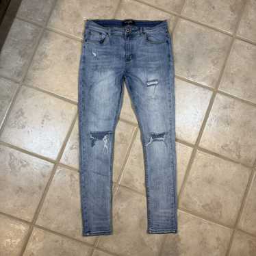 SERENEDE Serenede blue distressed denim jeans - image 1