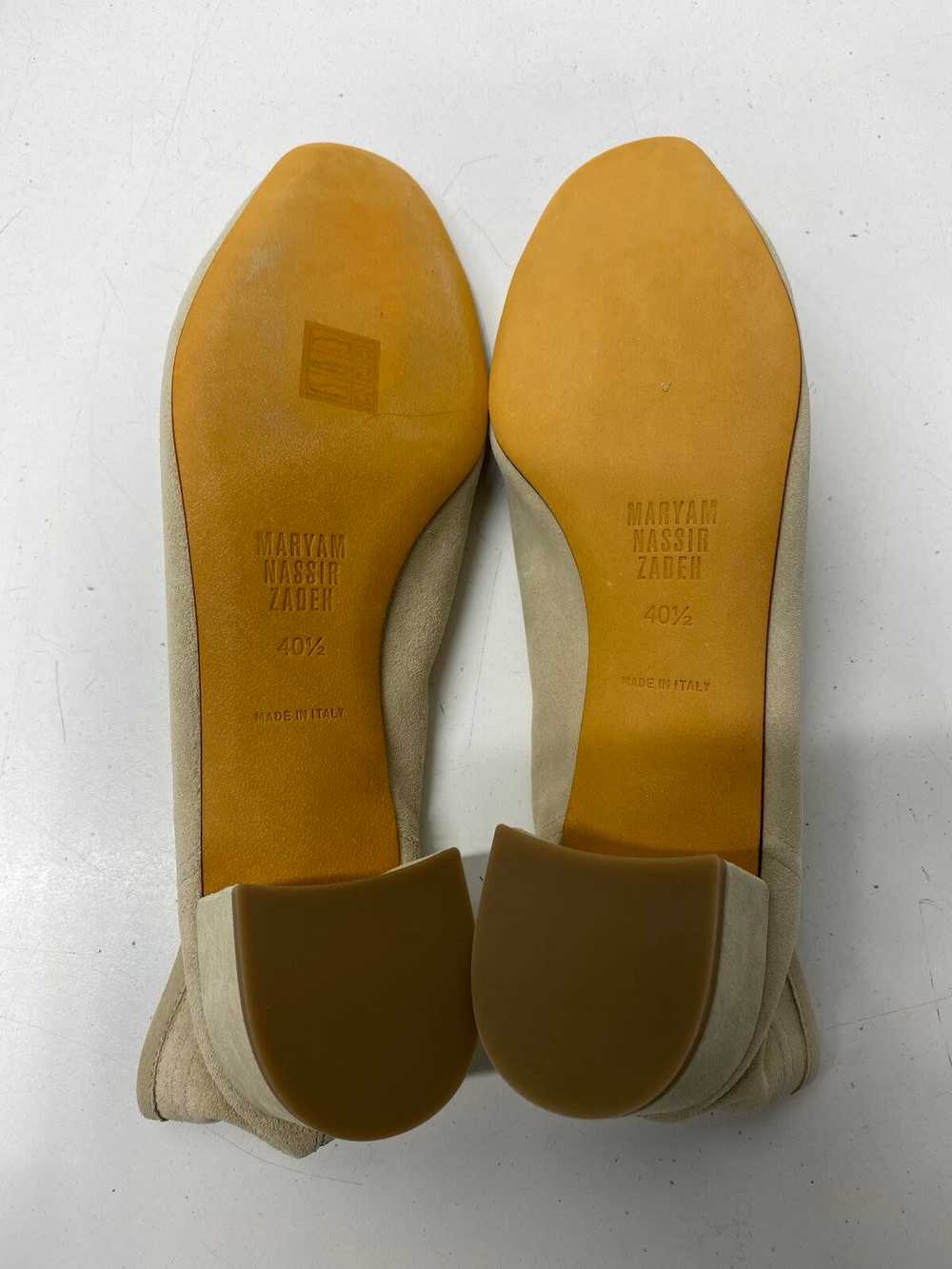 Maryam Nassir Zadeh Beige Flats Women Sz 10 - image 5