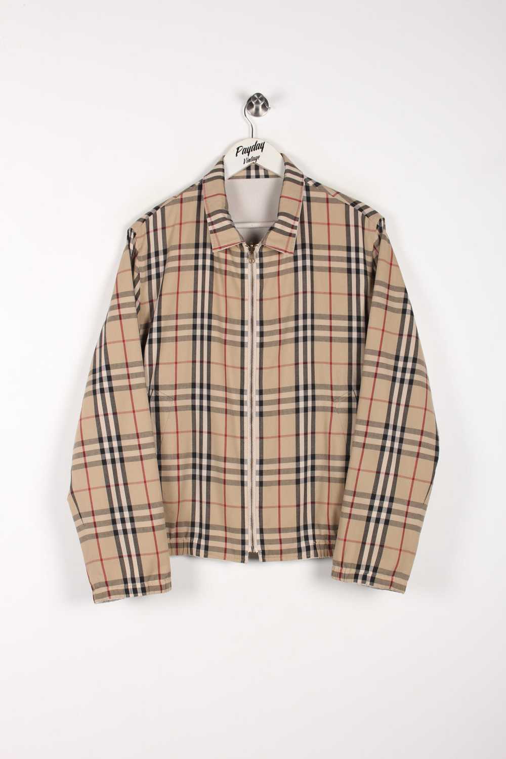 2000's Burberry Reversible Nova Check Jacket Medi… - image 1