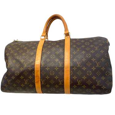 LOUIS VUITTON/Luggage/Monogram/Leather/BRW/Carrya… - image 1